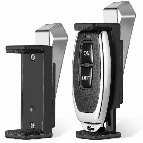 2-Pack Adjustable Sun Visor Clips for Garage Door Remote Holder Car Visor Mount Organizer