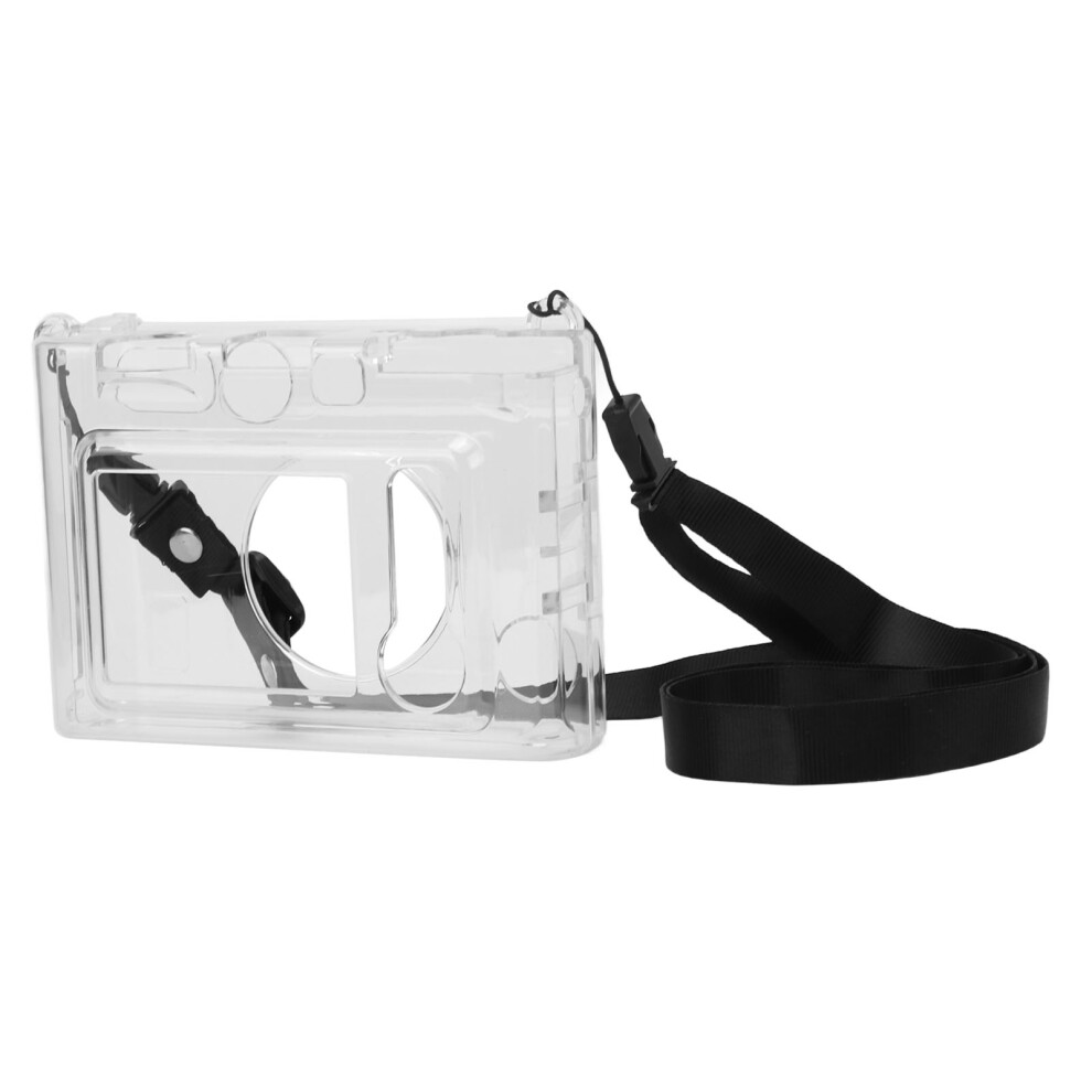 Camera Clear Case Transparent Protective Case With Shoulder Strap Compatible With Fujifilm Instax Mini Evo Camera 3509762596068
