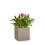 LECHUZA CANTO Stone 40 low sand beige 13721 2