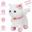Plush Cat With Remote Control Leash, Realistic Interactive Cat SZRH 2
