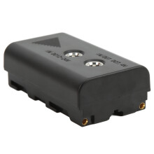 NPF550 dummy-batterijuitgang 7,4V/3A, compatibel met Sony NPF550, NPF570 en NPF970 LED-lichtmonitoren