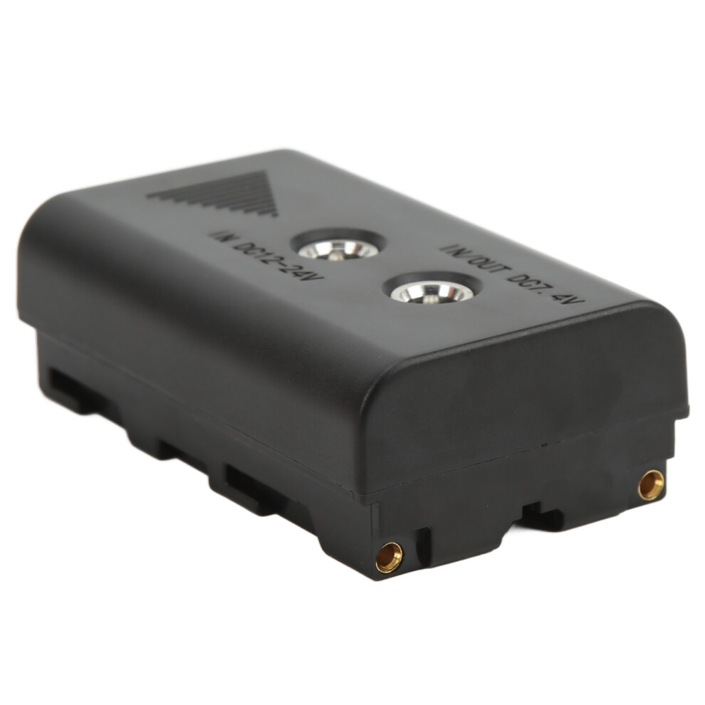 Npf550 Dummy Battery Output 7.4V/3A Compatible With Sony Npf550 Npf570 Npf970 Led Monitor Light 3725741607086