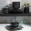 Gibson Soho Lounge Square Reactive Glaze Stoneware Dinnerware Set, Service for 4 (16pc), Eclipse 4