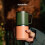 KeepCup KeepCup Camp Mug, Reusable Stackable Insulated Stainless Steel with splashproof lid- 12oz (340ml) - Clay 3