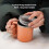 KeepCup KeepCup Camp Mug, Reusable Stackable Insulated Stainless Steel with splashproof lid- 12oz (340ml) - Clay 5