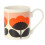 Orla Kiely Orla Kiely | Spring Bloom Orange Mug | 300ml | Bone China 2