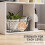 Homcom HOMCOM 5-tier Display Shelving Storage Bookcase S Shape Bookshelf, White 4