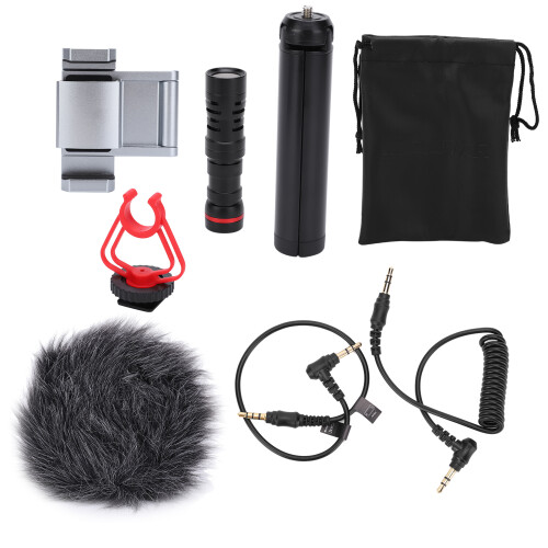 Desktop Tripod Adapter Clip Microphone Kit Video Shooting Accessory Compatible With OSMO POCKET Camera 1