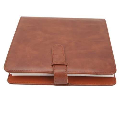 Álbum de fotos de 3 polegadas com 288 bolsos, grande capacidade, multifuncional, em couro PU, compatível com Mini 12 e 11 polegadas, marrom. 2