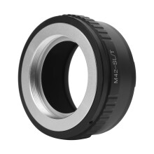 Adapter van aluminiumlegering voor cameralenzen met M42-vatting, compatibel met Leica L/T-vatting camera's.