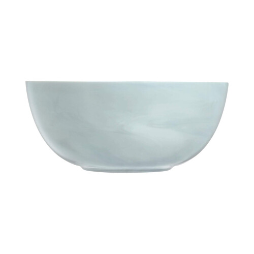 Grey Marble 18pc 19pc Opal Glass Dinner Set Dinnerware Tableware (21cm Salad Bowl) 2