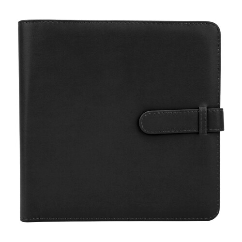 Álbum de fotos de 3 polegadas com 288 bolsos, grande capacidade, multifuncional, em couro PU, compatível com Mini 12 e 11 polegadas, preto. 1
