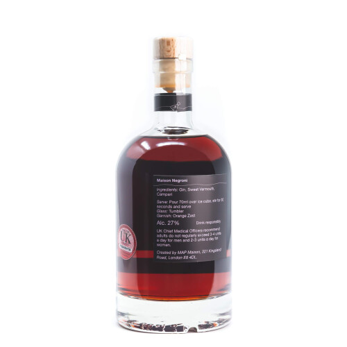 Negroni | Gin | Campari | MAP Lab | Premium Bottled Cocktail 1