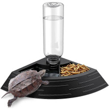 Waterbak voor reptielen, voerautomaat voor reptielen, automatische waterdispenser, voeraccessoires voor reptielen
