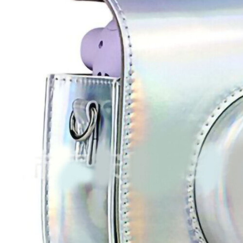 Mini Bolsa para Câmera, Estojo Protetor em Couro PU com Alça, Compatível com Câmera Instantânea Mini 11, Prata 2