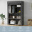 Homcom (Grey) HOMCOM Fabric Wardrobe w/ Shelves Hanging Rail Foldable Closets 6