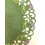 Doilie (large) in a Balmoral Thistle Design (Green) 2