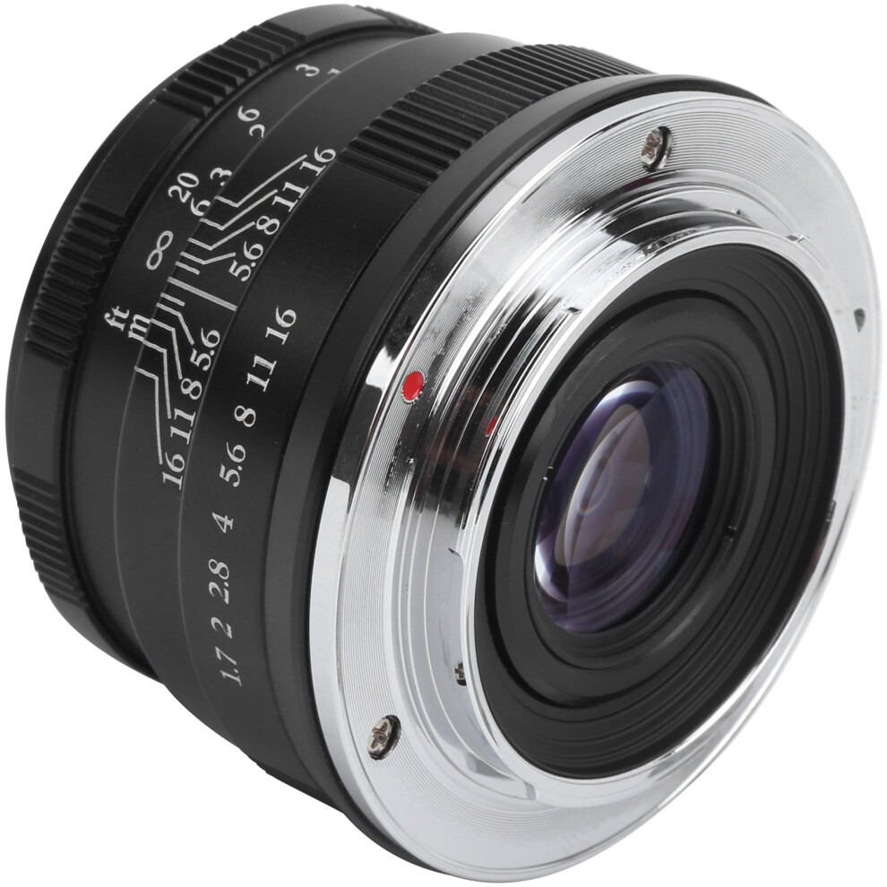 Newyi 35Mm F1.7 Fx Mount Large Aperture Portrait Fixed Focus Manual Lens Compatible With Fuji Xt4( ) Black 3835430168696