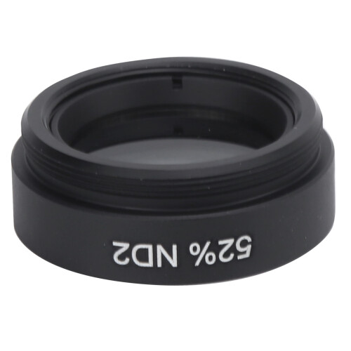 Filtro lunar de 1,25 polegadas para telescópio, filtro de densidade neutra (ND) compatível com ocular de telescópio astronômico, 52% ND2. 2