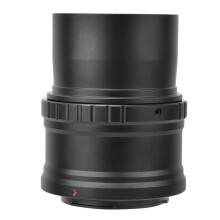 Anello adattatore in metallo T2-EOSM compatibile con telescopi astronomici con attacco T da 2 pollici e fotocamere mirrorless Canon EOSM.