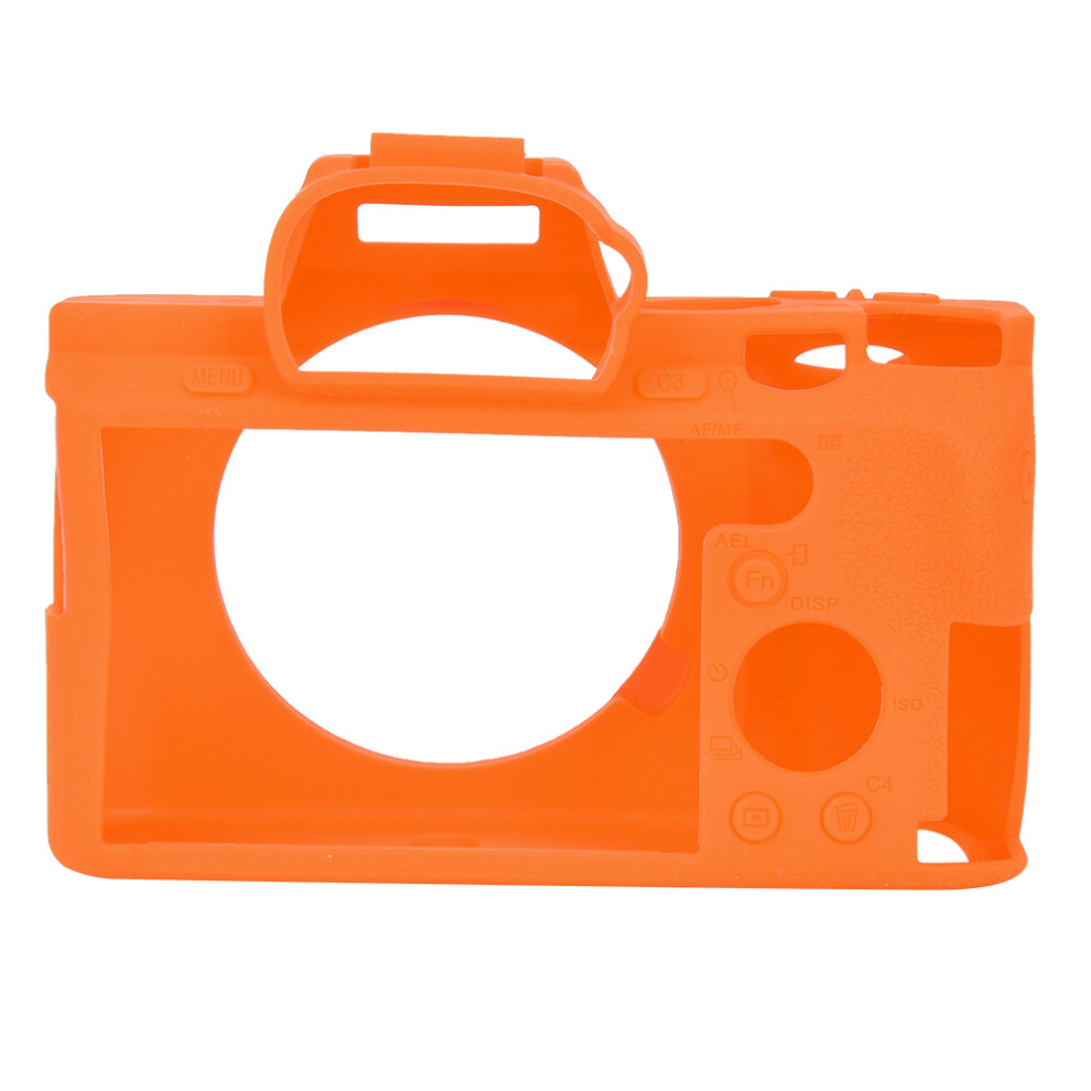Digital Camera Protective Shell Silicone Case Cover Compatible With Sony A7 M2/A7r M2/A7s M2orange 3603575262896