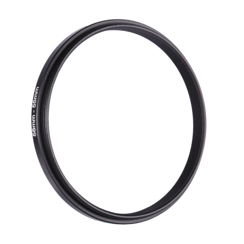 58 mm–55 mm Reduzierringe, Metall-Objektivfilterringadapter 58–55 2