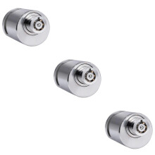 Motorcycle Disc Lock Disc Brake Lock for Bike Use 3Pcs Silver