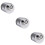 Motorcycle Disc Lock Disc Brake Lock for Bike Use 3Pcs Silver 1