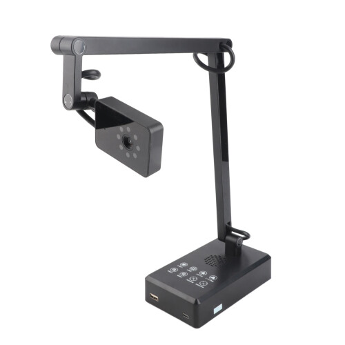 Caméra de documents USB 4K 16MP Ultra Haute Définition, webcam à angle réglable pour OS X, Windows, OBS et Android 2