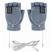 Electric Heating Gloves Thermal Usb Charging Hand Warmer Heated Mittens