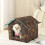 Indoor Heated Shelter for Rabbits with Self-Warming Thermal Pad 5