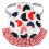 2Pcs Chicken Saddle Hen Apron Wing Feather Protector White+Red 2217cm 3