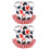 2Pcs Chicken Saddle Hen Apron Wing Feather Protector White+Red 2217cm 8