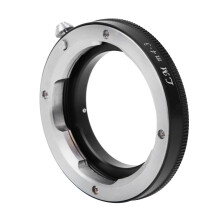 Metalen lensvattingadapterring, compatibel met Leica LM-lenzen en Olympus-lenzen, en compatibel met Panasonic M4/3-camera's.