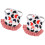 2Pcs Chicken Saddle Hen Apron Wing Feather Protector, White+Red, 22x17cm 10
