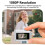 Câmera de Ação HD 1080P de 0,96 Polegadas com Suporte para Cartão de Memória - Câmera de Vídeo Compacta para Chaveiro C 7