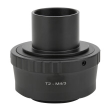 1,25 inch T-mount ring M42*0,75 Astronomische telescoopadapter compatibel met Nikon Canon Sony Fujifilm Olympus Samsung systeemcamera's (M4/3)