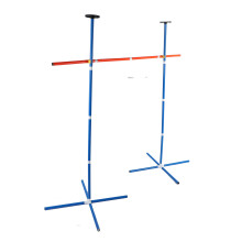 Vliegende schijf buitenspelset van PVC en roestvrij staal, draagbaar, leuk, fleswerpspel, schijfgooien, geschikt voor tuin, gazon en strand, oranje