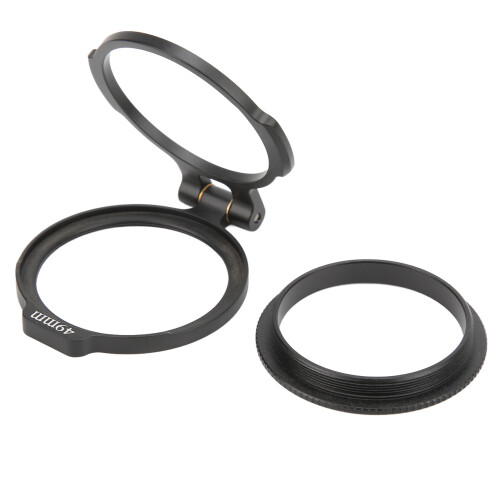 Lens Filter Holder Sturdy Durable Quick Switch Multi Sizes Convenient Lens Adapter Ring Compatible With Wide Angle Prime Zoom49mm 1