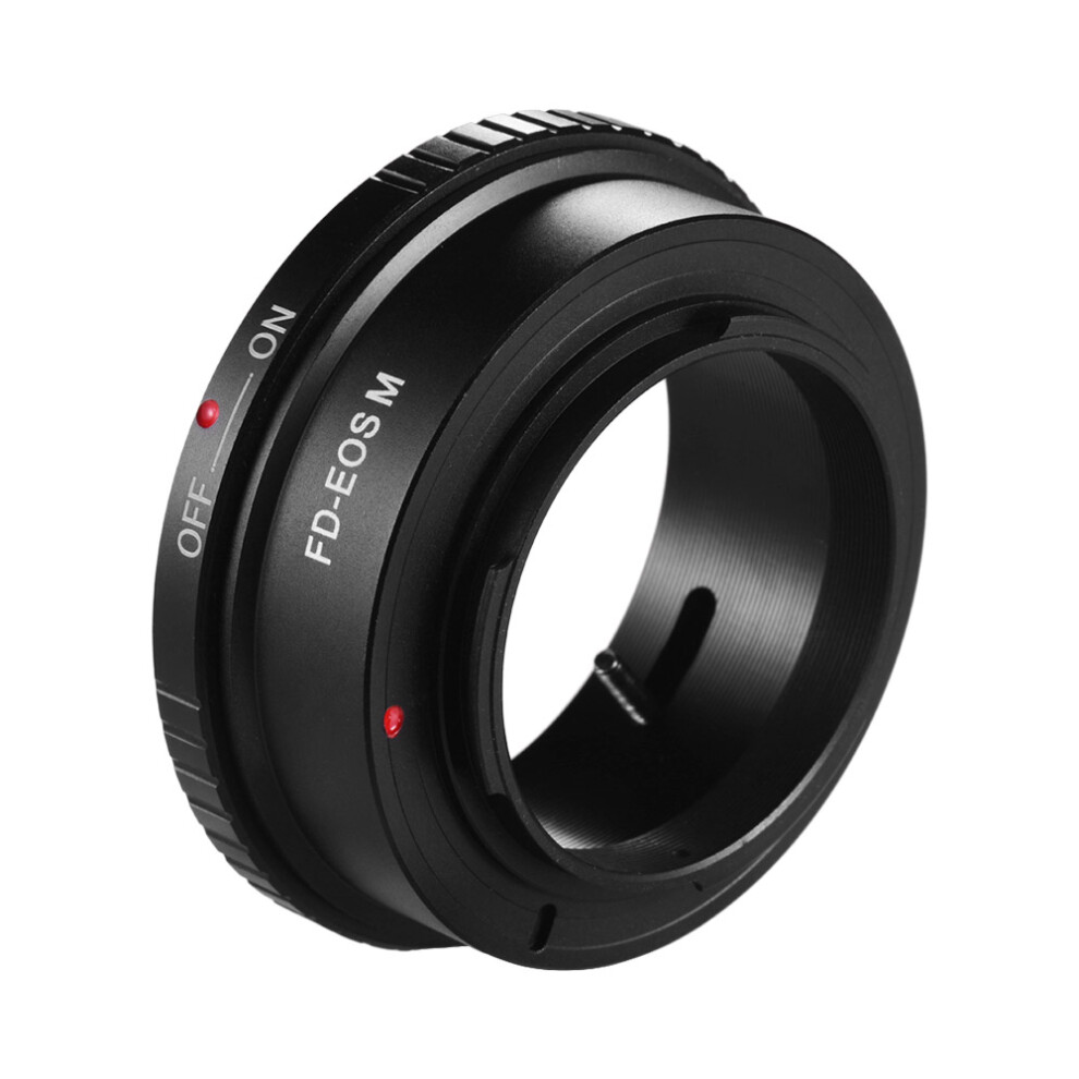 Lens Mount Adapter Ring For Canon Fd Lens To Canon Eos M Series Cameras Compatible With Eos M M2 M3 M5 M6 M10 M50 M100 Mirrorless Camera 3389742728401