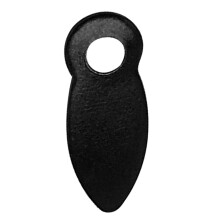 Picture Frame Turn Button 17x7mm Black Exquisite Sturdy Iron Flat Turn Button Compatible With Photo Hanging Fixation