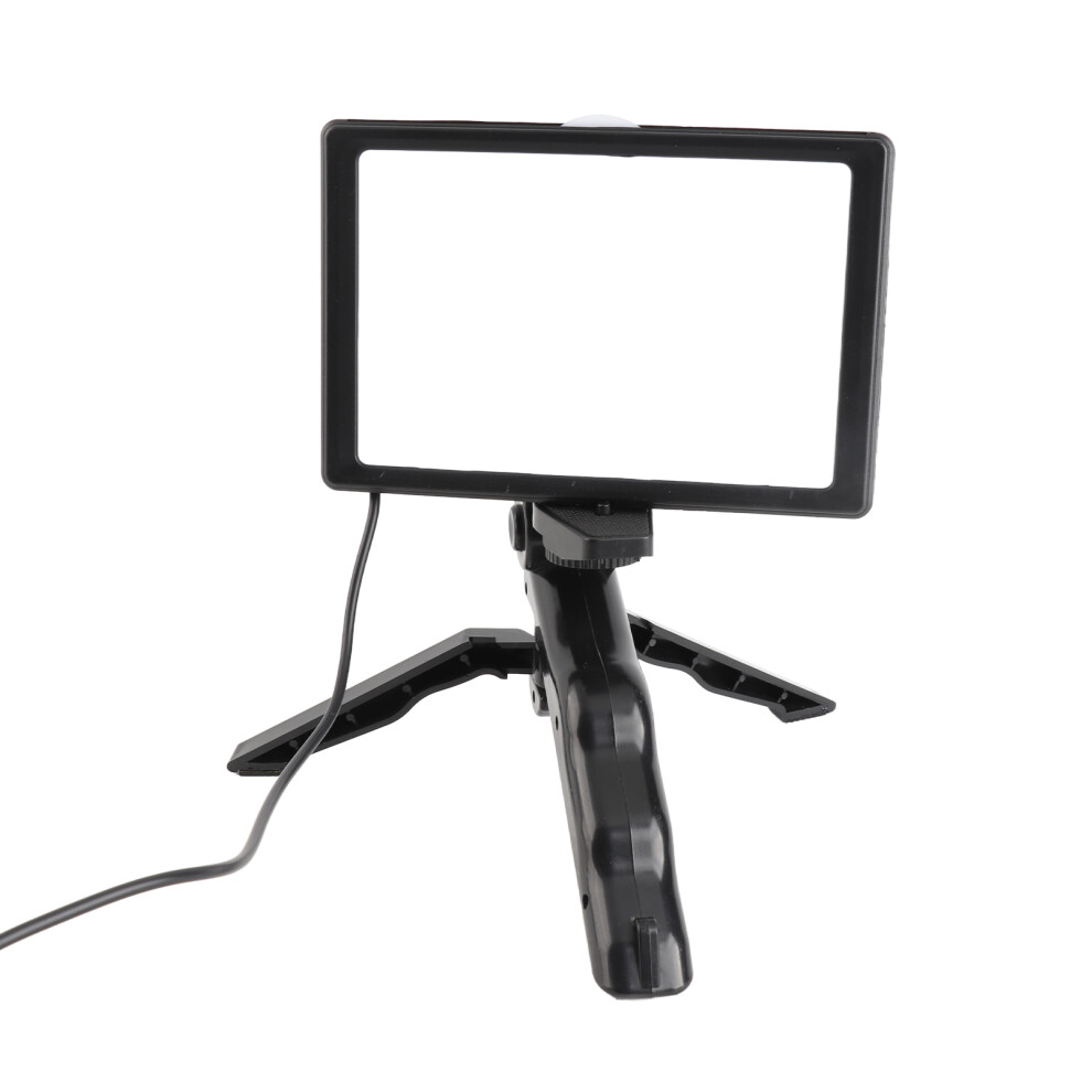 Andoer 2 Packs Desktop Led Video Kit With Adjustable Tripod 120 Beads Bi-Color 3200-5600K 14 Levels Brightness With Diffuser Color Filter Light 3602380288572