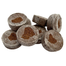 Bramley & Sage 42mm Compost Peat-Free Plug Pellets (Pack of 100)