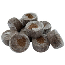Bramley & Sage 33mm Compost Peat-Free Plug Pellets (Pack of 100)