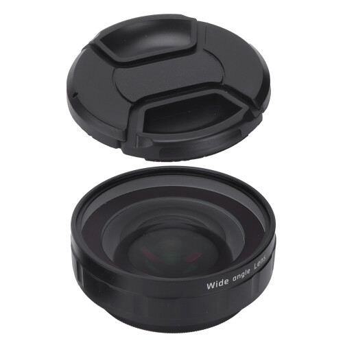 Lente grande angular de vidro óptico de alta definição, compatível com câmeras SLR e mirrorless. 2