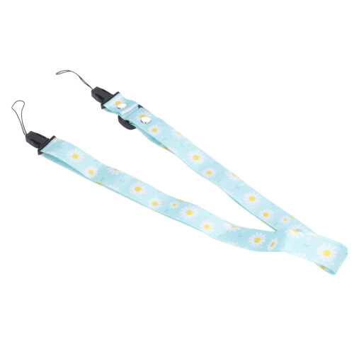 1.2m Camera Shoulder Strap Length Adjustable Multifunctional Stylish Printed Camera Belt Compatible With Instant Camera Mini12 11 8 Flower Pattern 2