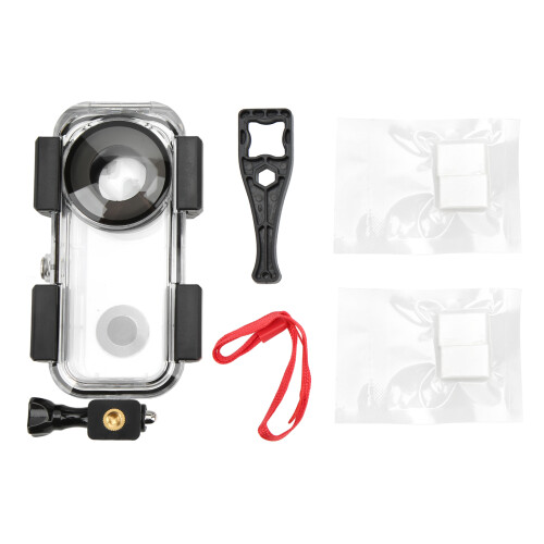 40m/131ft Rainproof Housing Case Compatible With ONE X2 Camera Protective Underwater Dive Housing Shell 1