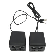 Desktop Sound Mini 3,5 mm interface USB bedrade draagbare stereoluidsprekers compatibel met computer en laptop