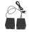 Mini alto-falantes estéreo portáteis com interface USB de 3,5 mm, compatíveis com computador e laptop. 1