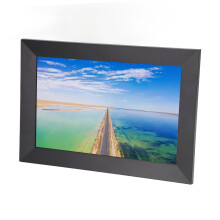 10,1 inch wifi digitale fotolijst met slim touchscreen, automatische rotatie, geschikt voor wandmontage, 100-240V Amerikaanse stekker